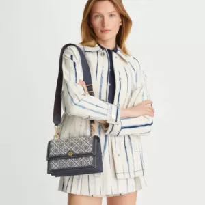 tas bahu wanita Tory Burch Small T Monogram Shoulder Bag