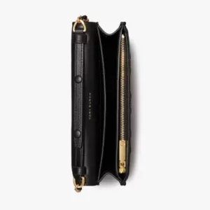 Dompet kulit wanita asli Tory Burch Fleming Soft Chain Wallet