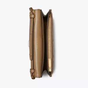 Dompet kulit wanita asli Tory Burch Fleming Soft Chain Wallet