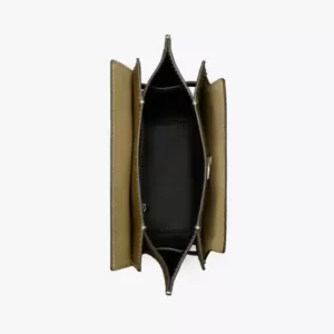 tas bahu wanita original Tory Burch Lee Radziwill Pebbled Double Bucket Bag