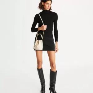 tas bahu wanita kulit asli Tory Burch Small Fleming Soft Bucket Bag