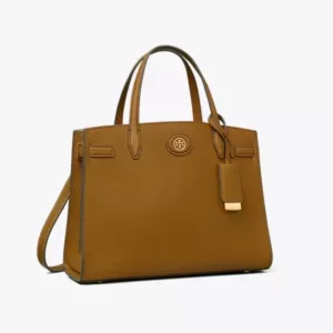 tas kulit wanita asli Tory Burch Small Robinson Satchel