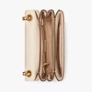 tas bahu wanita kulit asli Tory Burch Small Fleming Soft Convertible Shoulder Bag