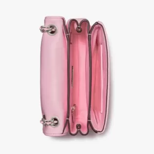 tas bahu wanita kulit asli Tory Burch Small Fleming Soft Convertible Shoulder Bag