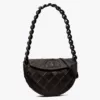 tas bahu wanita Tory Burch Mini Fleming Soft Crescent Bag