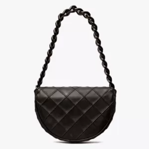 tas bahu wanita Tory Burch Mini Fleming Soft Crescent Bag