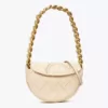 tas bahu wanita Tory Burch Mini Fleming Soft Crescent Bag