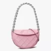 tas bahu wanita Tory Burch Mini Fleming Soft Crescent Bag
