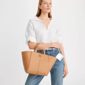 tas jinjing wanita kulit asli Tory Burch Mcgraw Carryall