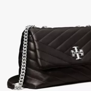 tas bahu wanita Tory Burch Small Kira Chevron Convertible Shoulder Bag