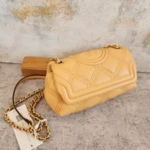 tas bahu wanita Tory Burch kulit asli