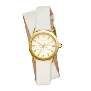 jam tangan wanita Tory Burch TBW2002 Gigi Double Wrap Watch Ivory