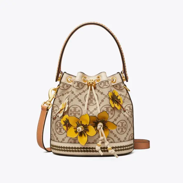 Tory_Burch_T_Monogram_Braided_Floral_Wom-sultanstore.id-86254979_1_ZOOM tas bahu wanita Tory Burch T Monogram Braided Floral Bucket Bags Beige