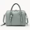 Fossil Carlie Satchel Smokey Blue