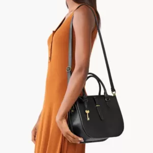Fossil Ryder Satchel Black