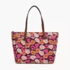 Fossil Rachel Tote Pink Multi