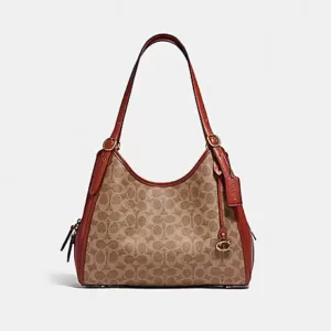 tas bahu wanita Coach Lori Shoulder Bag In Signature Canvas