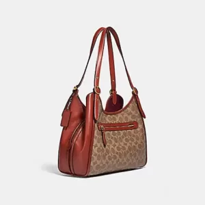 tas bahu wanita Coach Lori Shoulder Bag In Signature Canvas