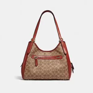 tas bahu wanita Coach Lori Shoulder Bag In Signature Canvas