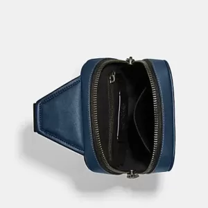 Coach Sullivan Pack In Signature Leather Denim