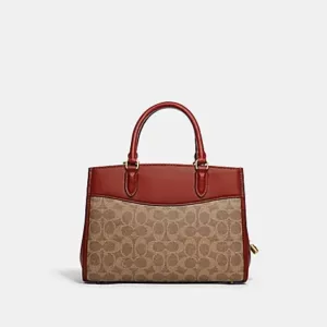 tas bahu wanita asli Coach Brooke Carryall 28 In Signature Canvas