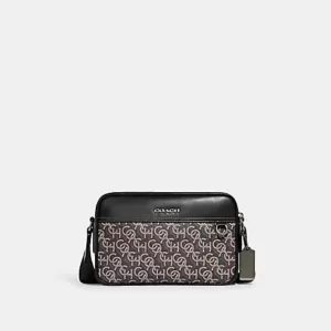 Graham Crossbody With Signature Monogram Print