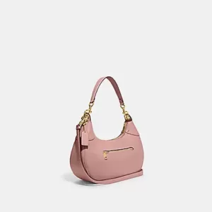 tas bahu wanita kulit asli Coach Mara Hobo