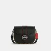 coach Georgie Saddle Bag Black Multi