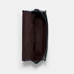 coach Georgie Saddle Bag Black Multi