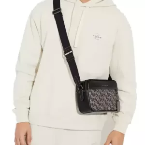 Graham Crossbody With Signature Monogram Print
