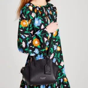 tas kulit asli Kate Spade Avenue Mini Satchel Black