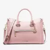 Michael Kors Carine Large Pebbled Leather Satchel