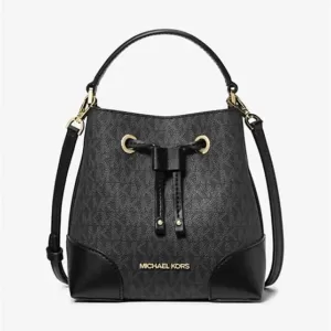 Michael Kors Mercer Small Logo Bucket Bag