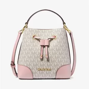Michael Kors Mercer Small Logo Bucket Bag