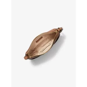 Michael Kors Dover Small Leather Crossbody Bag Luggage