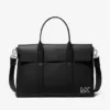 Michael Kors Cooper Pebbled Leather Briefcase Black