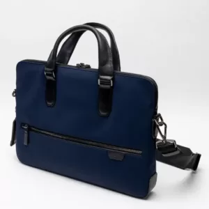 Tumi Tower Portfolio Brief Bag Navy