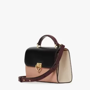 tas selempang wanita Kate Spade Lovitt Colorblock Small Top-handle Bag Black Multi