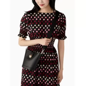 Kate Spade Audrey Mini Bucket Bag Black