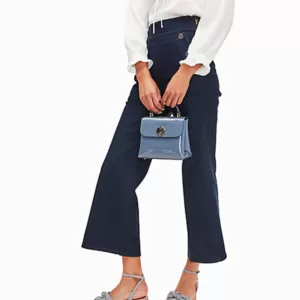 tas selempang wanita Kate Spade Romy Patent Mini-Top Handle Satchel Bass Blue