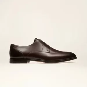 sepatu pria Bally Wedmer Leather Lace-Ups In Brown