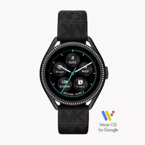 Michael Kors Gen 5E MKGO Smartwatch Black Rubber