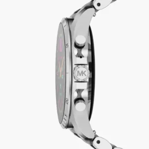 jam tangan pintar wanita Michael Kors Gen 6 Bradshaw Stainless Steel Smartwatch