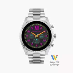 jam tangan pintar wanita Michael Kors Gen 6 Bradshaw Stainless Steel Smartwatch