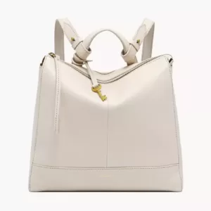 tas gendong wanita Fossil Elina Convertible Small Backpack Linen