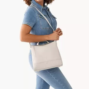 tas gendong wanita Fossil Elina Convertible Small Backpack Linen