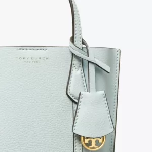 tas mini wanita Tory Burch Mini Perry Tote Seltzer