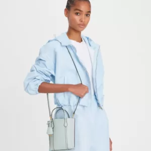 tas mini wanita Tory Burch Mini Perry Tote Seltzer