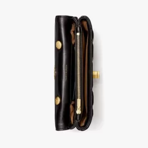 tas wanita Tory Burch Mini Kira Top-Handle Bag Black