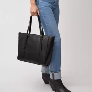 tas tote wanita Fossil Carlie Tote black